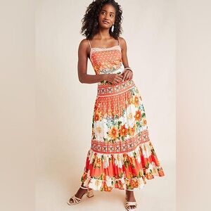 Farm Rio for Anthropology Lorraine Maxi Dress
